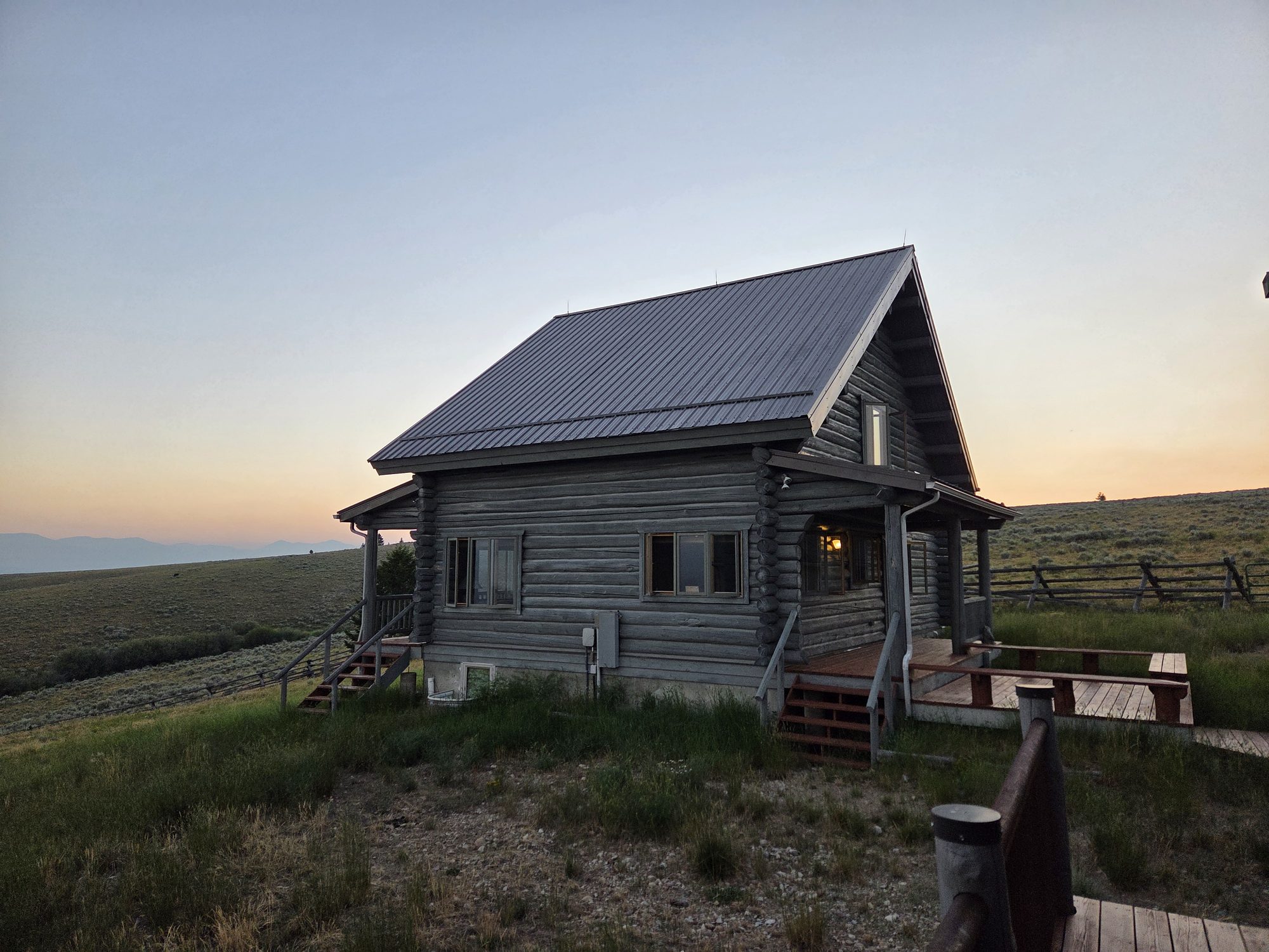 The Bunkhouse at dusk